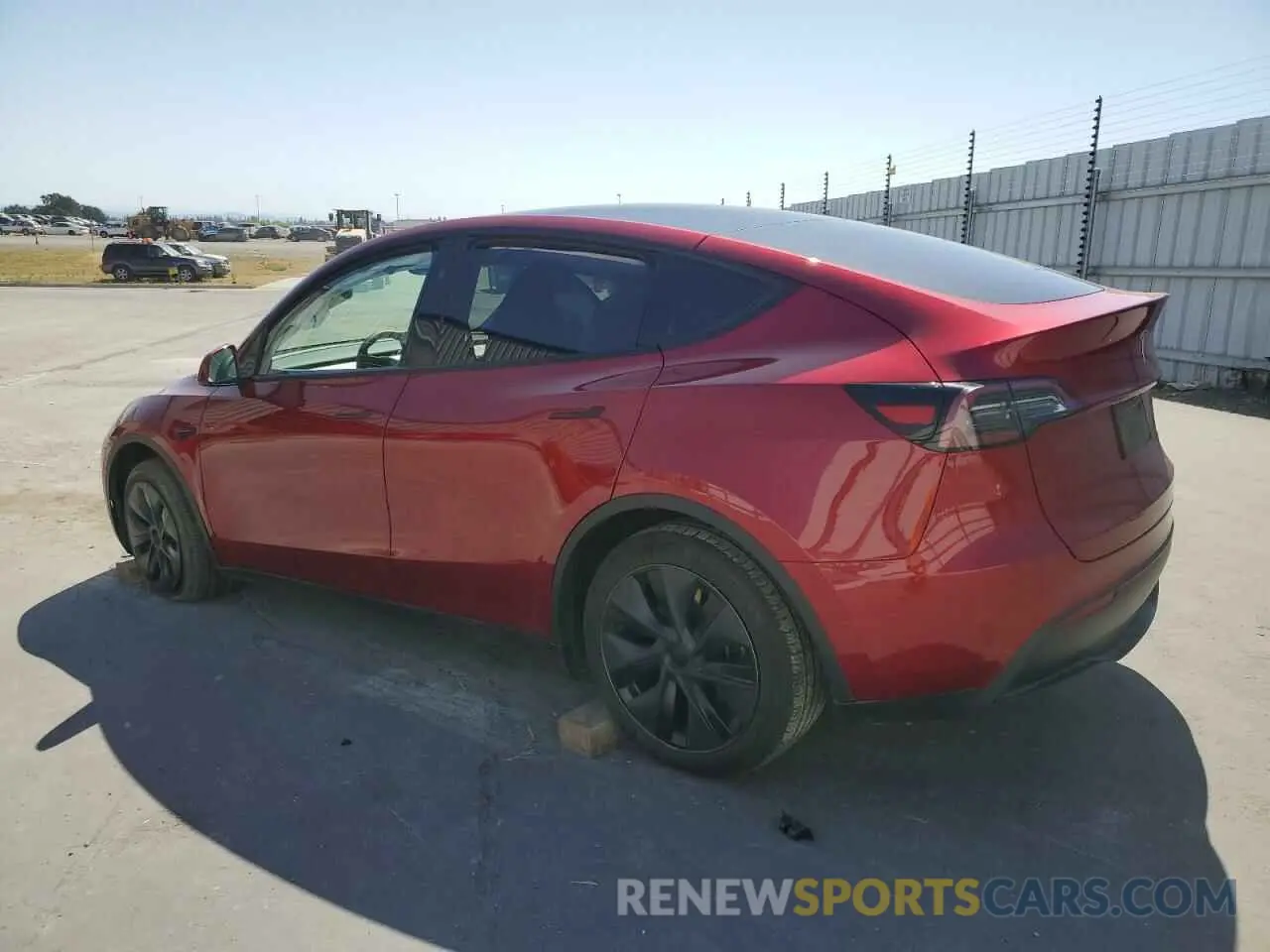 2 Photograph of a damaged car 7SAYGDEE9RF125137 TESLA MODEL Y 2024