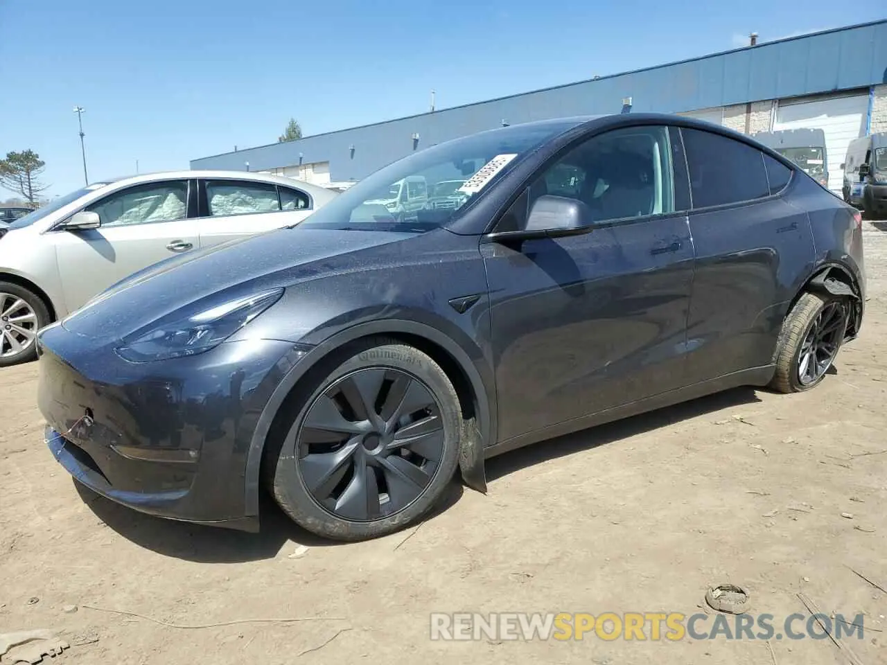 1 Photograph of a damaged car 7SAYGDEE9RF129530 TESLA MODEL Y 2024