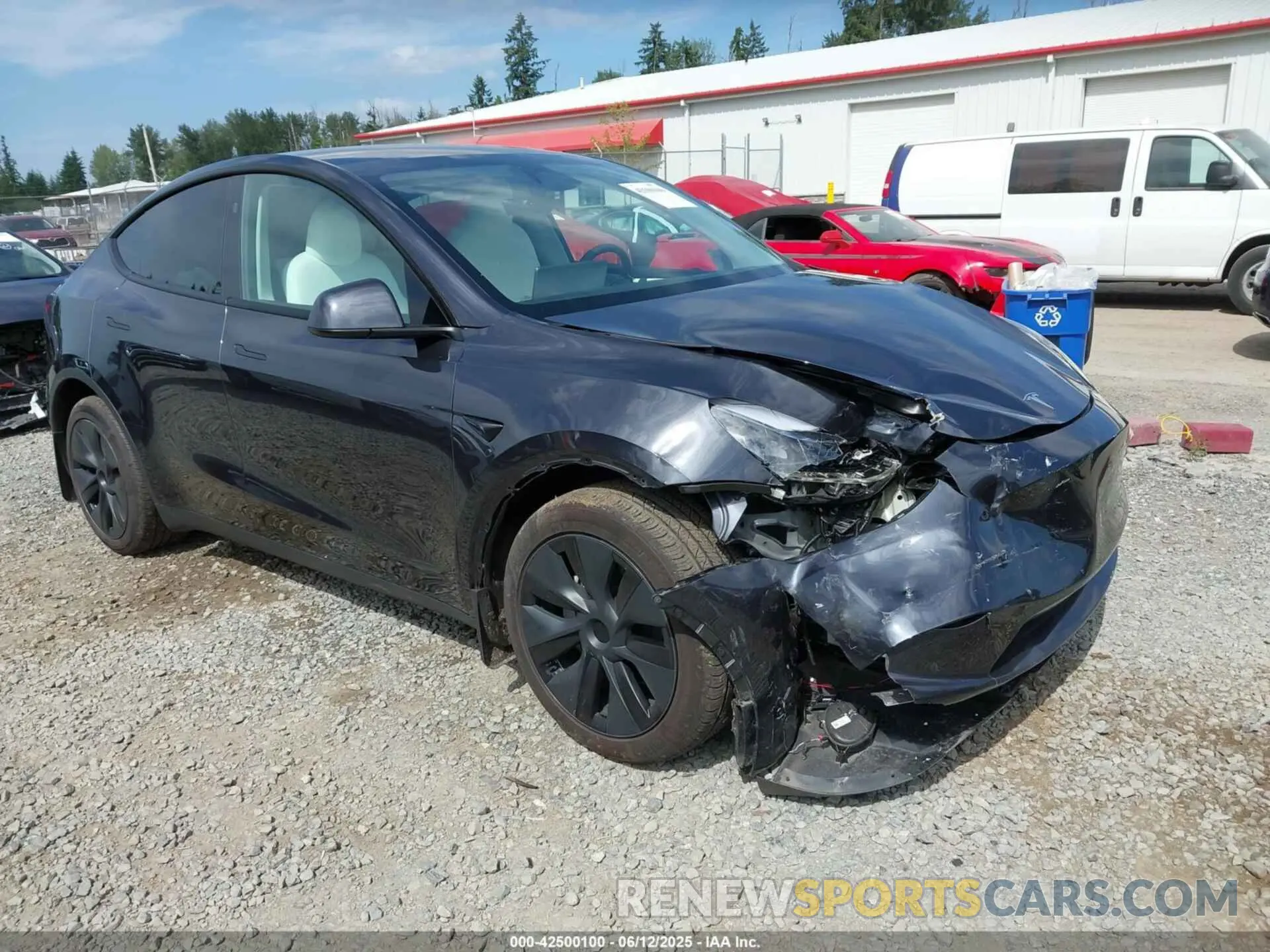 1 Photograph of a damaged car 7SAYGDEE9RF190862 TESLA MODEL Y 2024