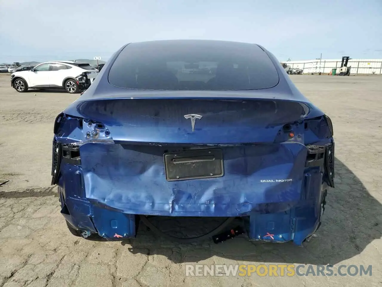 6 Photograph of a damaged car 7SAYGDEE9RF981540 TESLA MODEL Y 2024