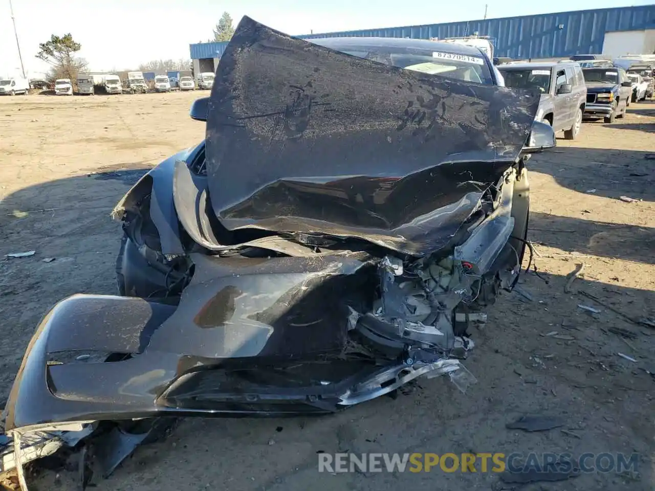 5 Photograph of a damaged car 7SAYGDEE9RF984146 TESLA MODEL Y 2024