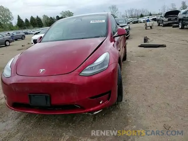 14 Photograph of a damaged car 7SAYGDEEXRA224319 TESLA MODEL Y 2024