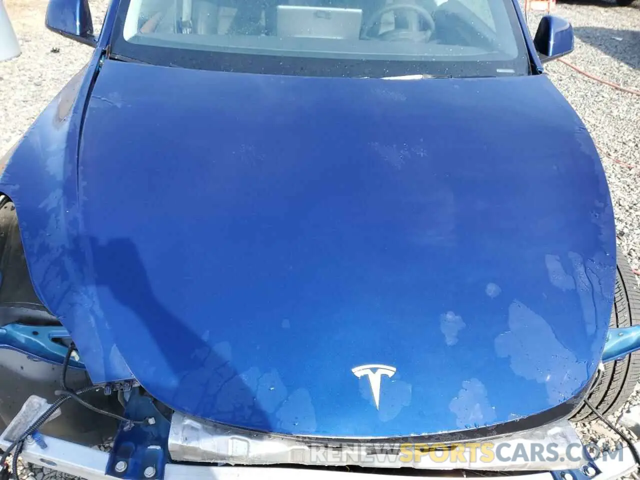 12 Photograph of a damaged car 7SAYGDEEXRA237216 TESLA MODEL Y 2024