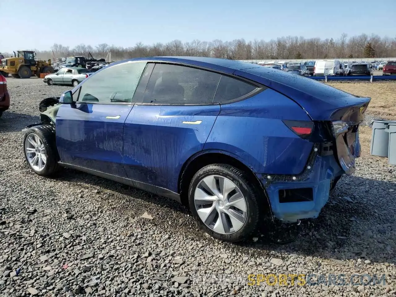 2 Photograph of a damaged car 7SAYGDEEXRA237216 TESLA MODEL Y 2024