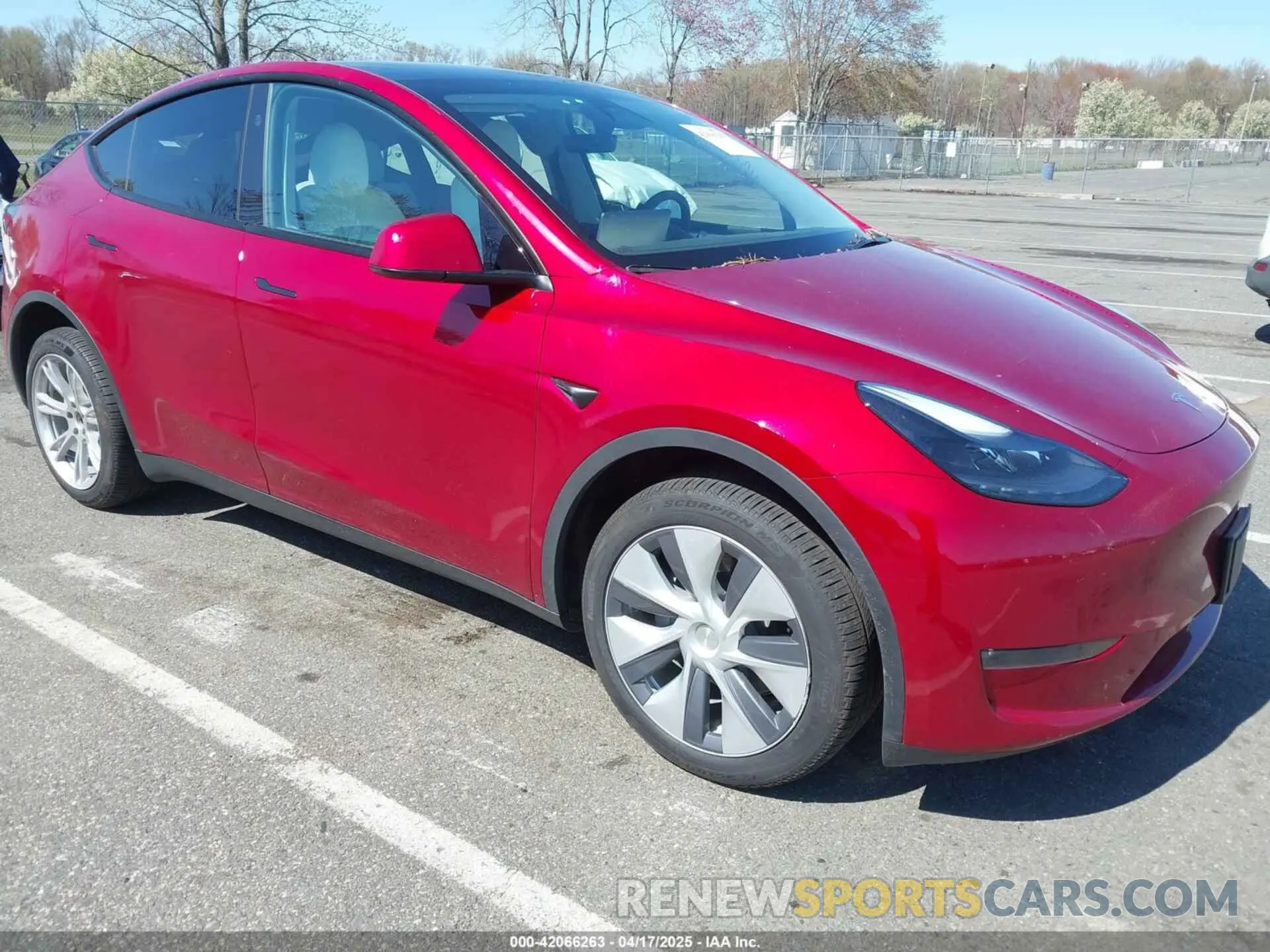 1 Photograph of a damaged car 7SAYGDEEXRA264495 TESLA MODEL Y 2024