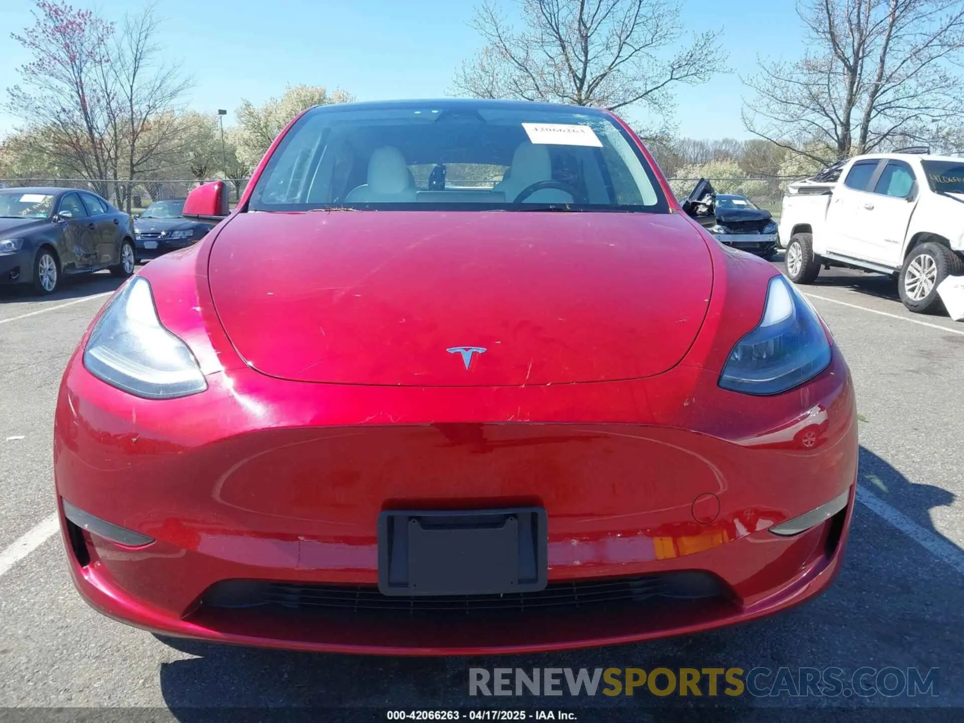 12 Photograph of a damaged car 7SAYGDEEXRA264495 TESLA MODEL Y 2024