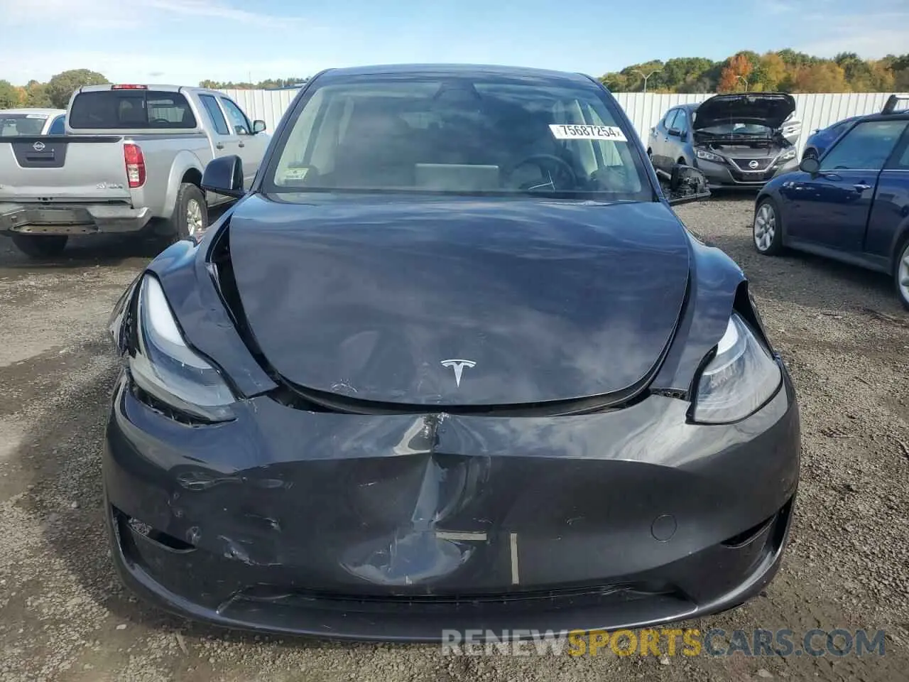 5 Photograph of a damaged car 7SAYGDEEXRA283788 TESLA MODEL Y 2024