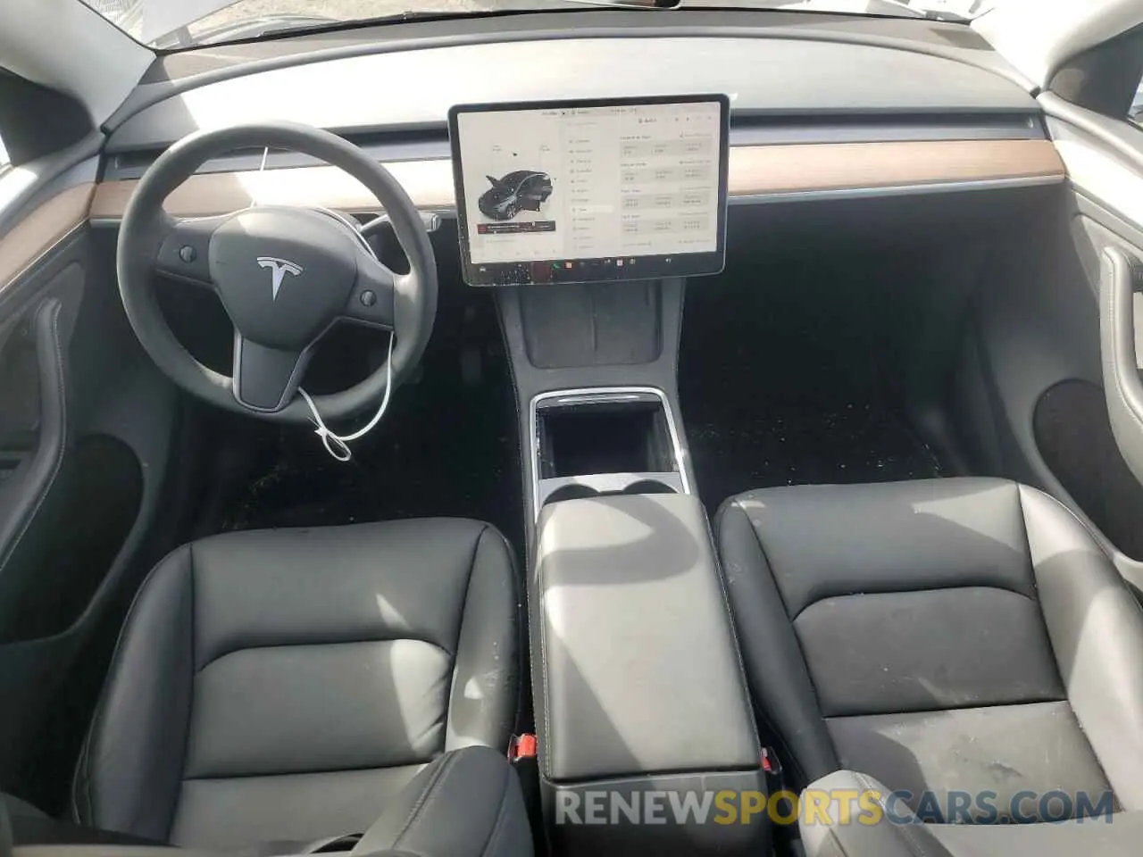 8 Photograph of a damaged car 7SAYGDEEXRA283788 TESLA MODEL Y 2024