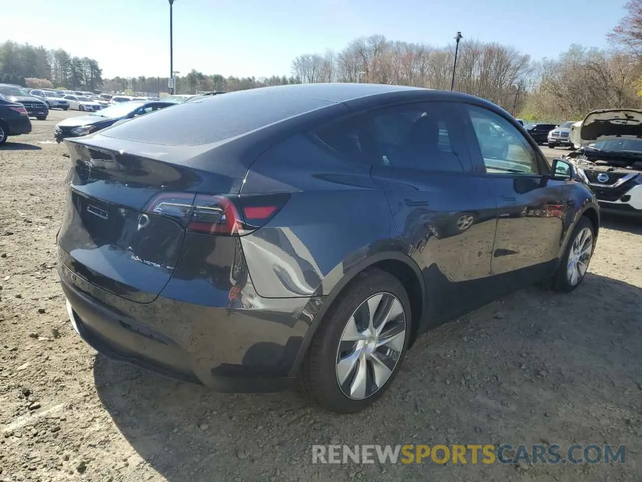 3 Photograph of a damaged car 7SAYGDEEXRF034197 TESLA MODEL Y 2024