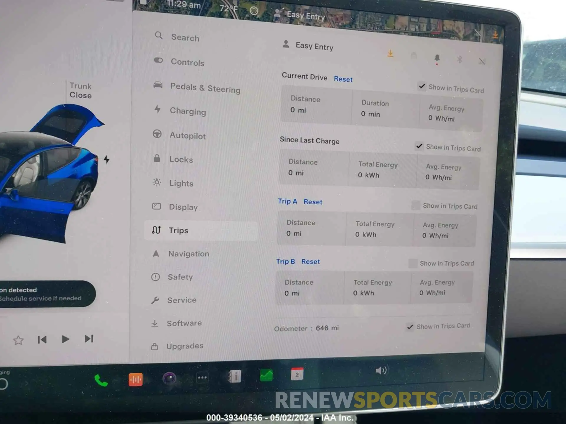 16 Photograph of a damaged car 7SAYGDEEXRF036872 TESLA MODEL Y 2024
