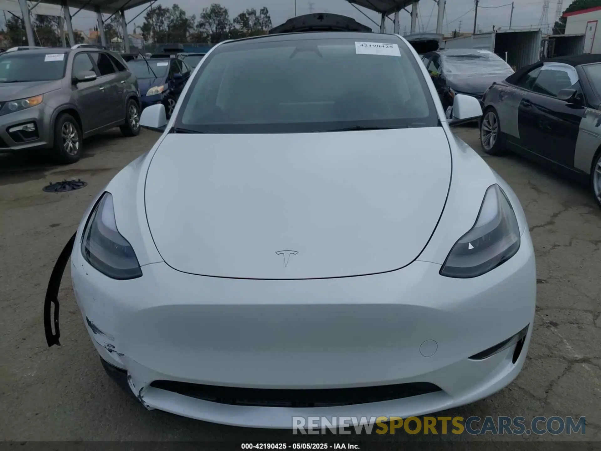 12 Photograph of a damaged car 7SAYGDEEXRF059620 TESLA MODEL Y 2024