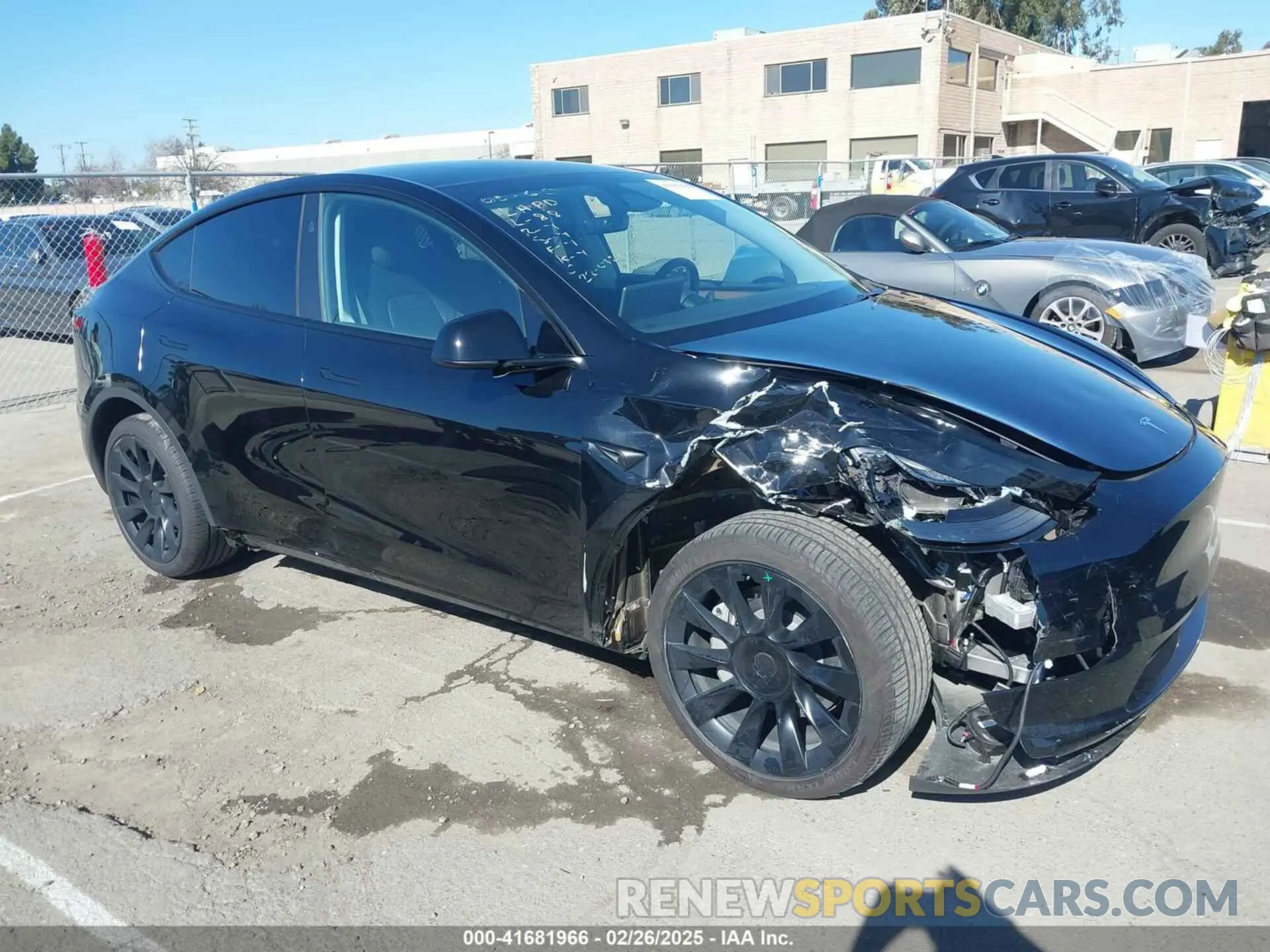 1 Photograph of a damaged car 7SAYGDEEXRF086655 TESLA MODEL Y 2024