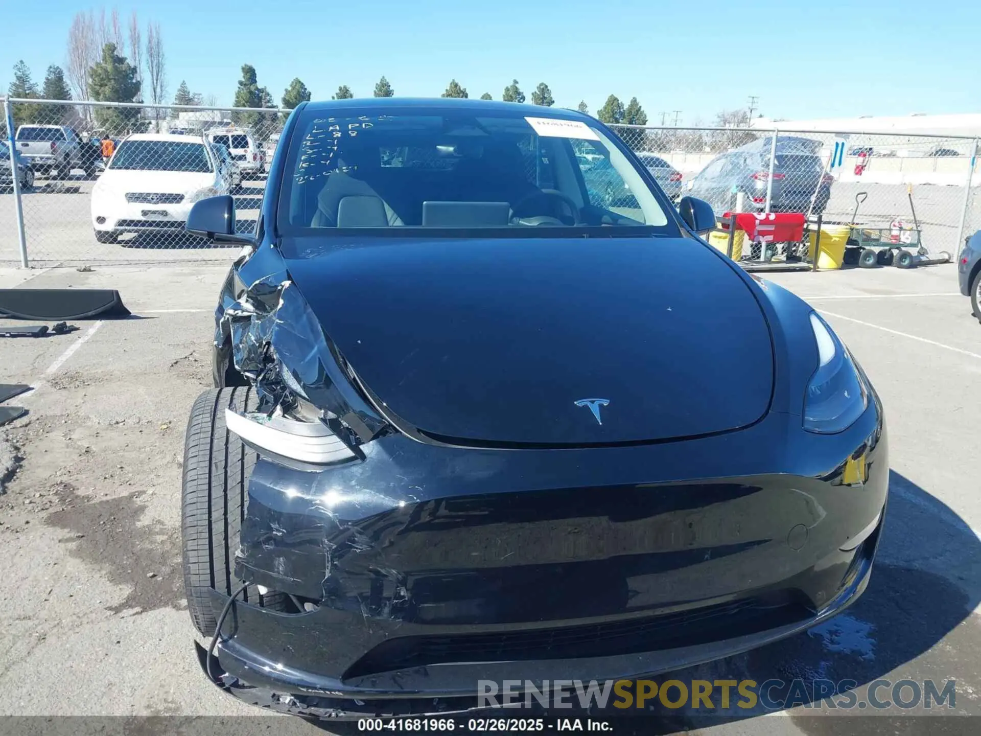 13 Photograph of a damaged car 7SAYGDEEXRF086655 TESLA MODEL Y 2024