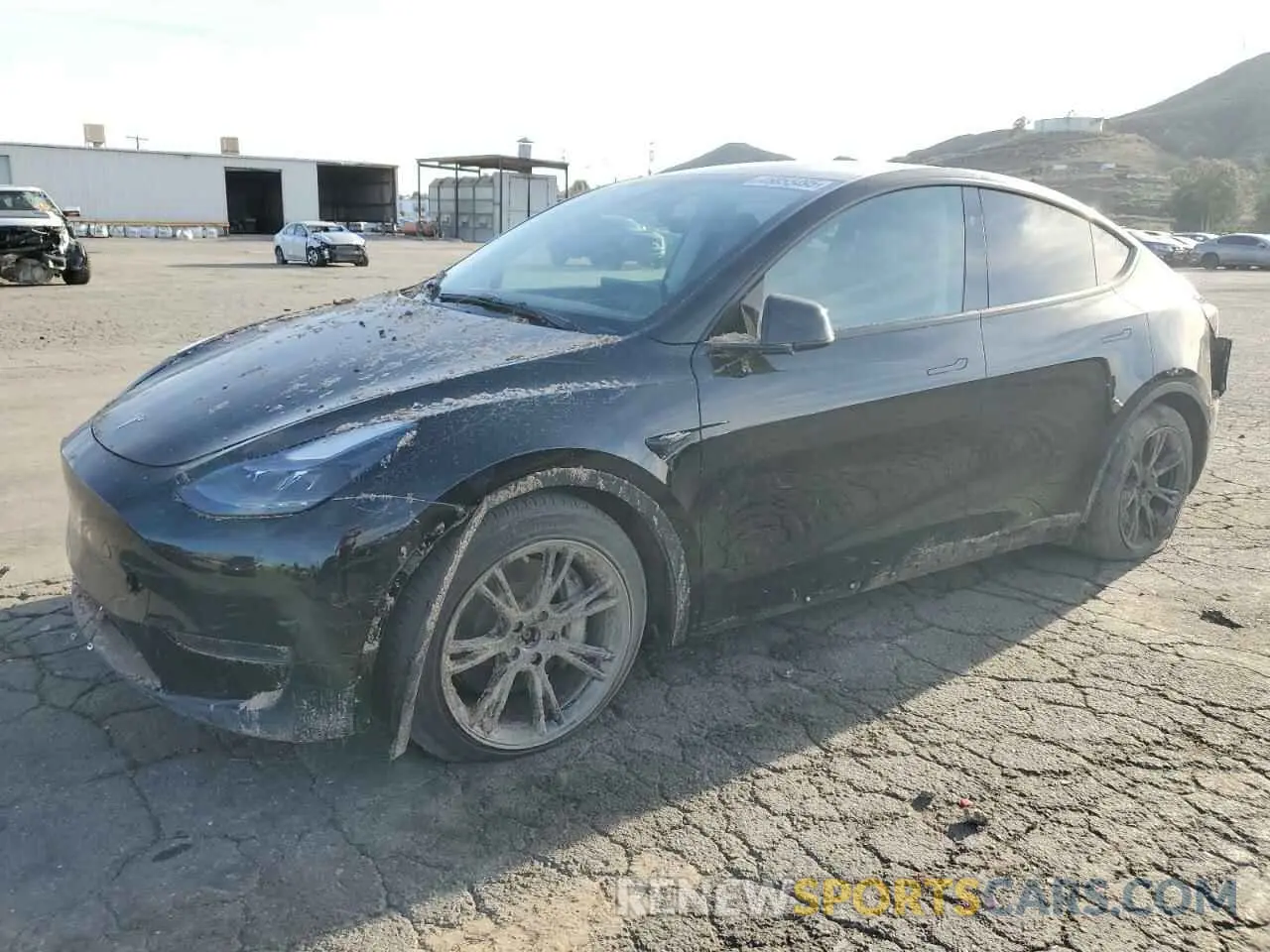 1 Photograph of a damaged car 7SAYGDEEXRF123848 TESLA MODEL Y 2024
