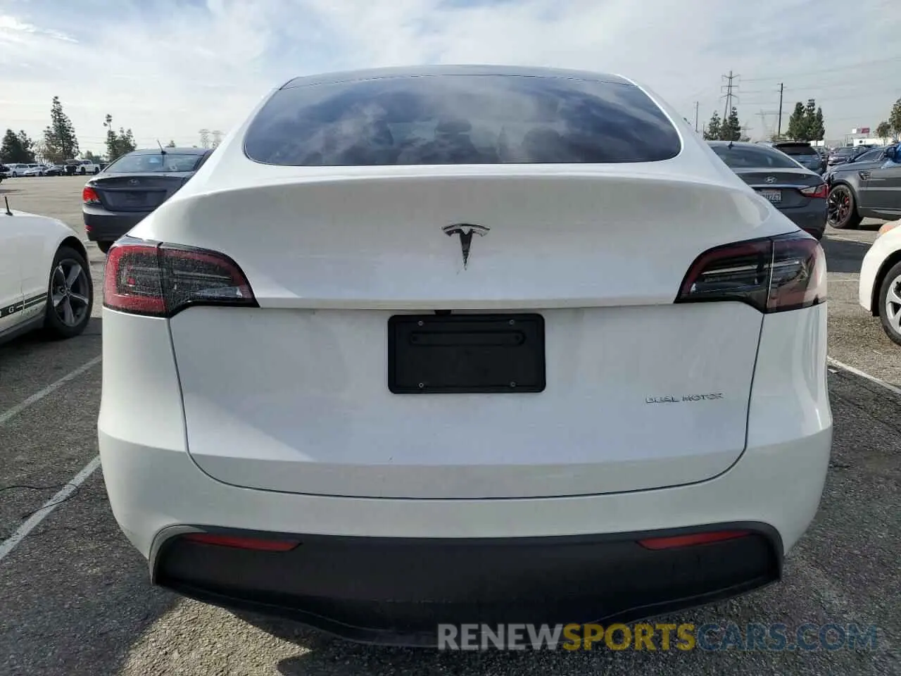 6 Photograph of a damaged car 7SAYGDEEXRF981305 TESLA MODEL Y 2024