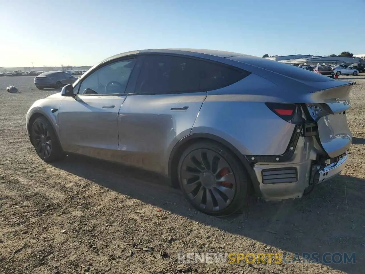 2 Photograph of a damaged car 7SAYGDEF0RA292511 TESLA MODEL Y 2024