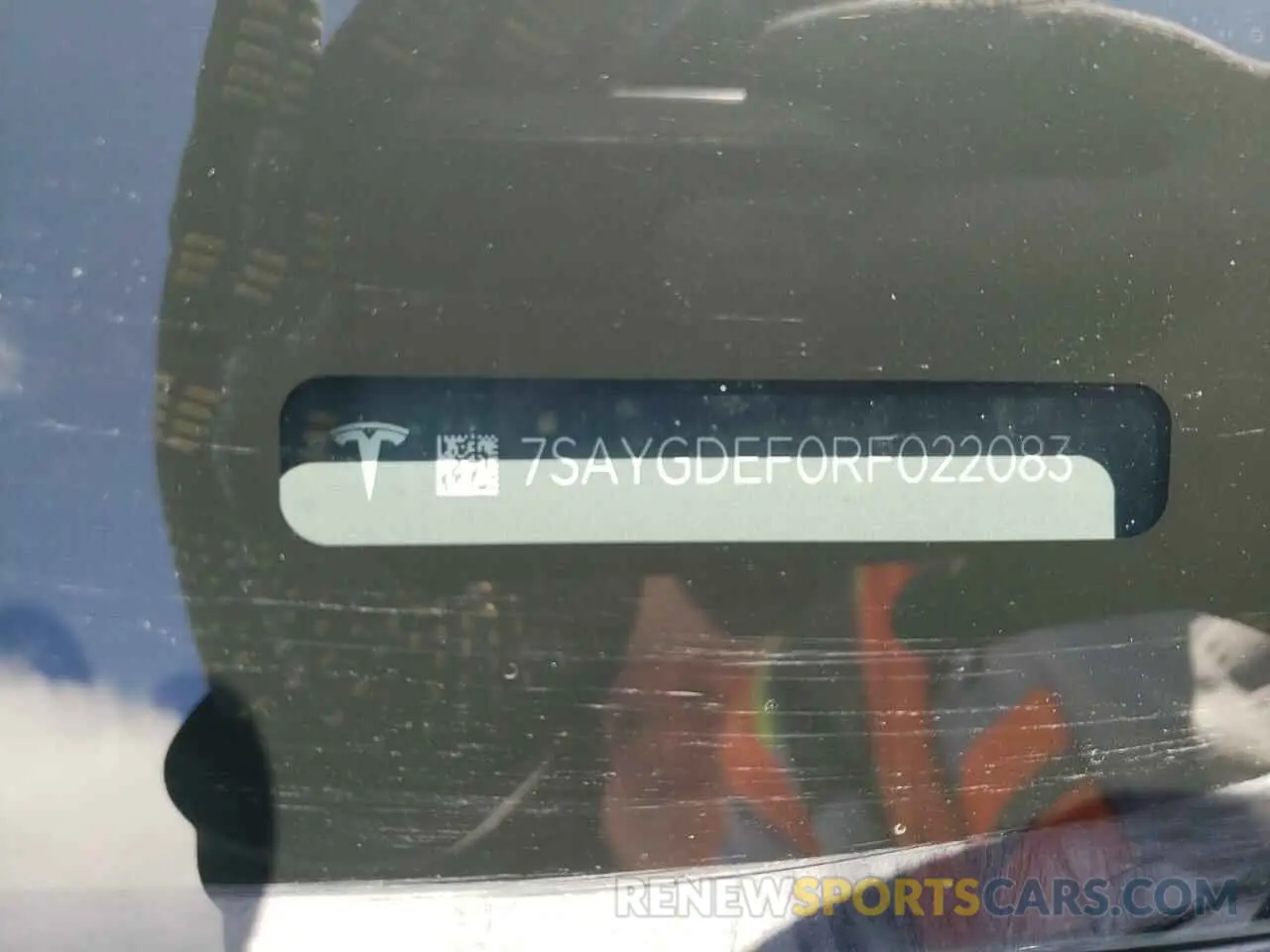 13 Photograph of a damaged car 7SAYGDEF0RF022083 TESLA MODEL Y 2024