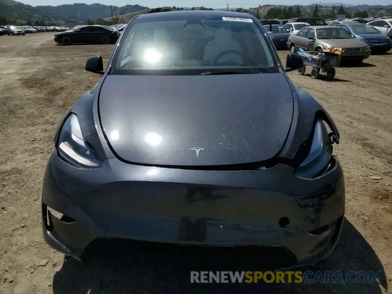 5 Photograph of a damaged car 7SAYGDEF0RF024089 TESLA MODEL Y 2024