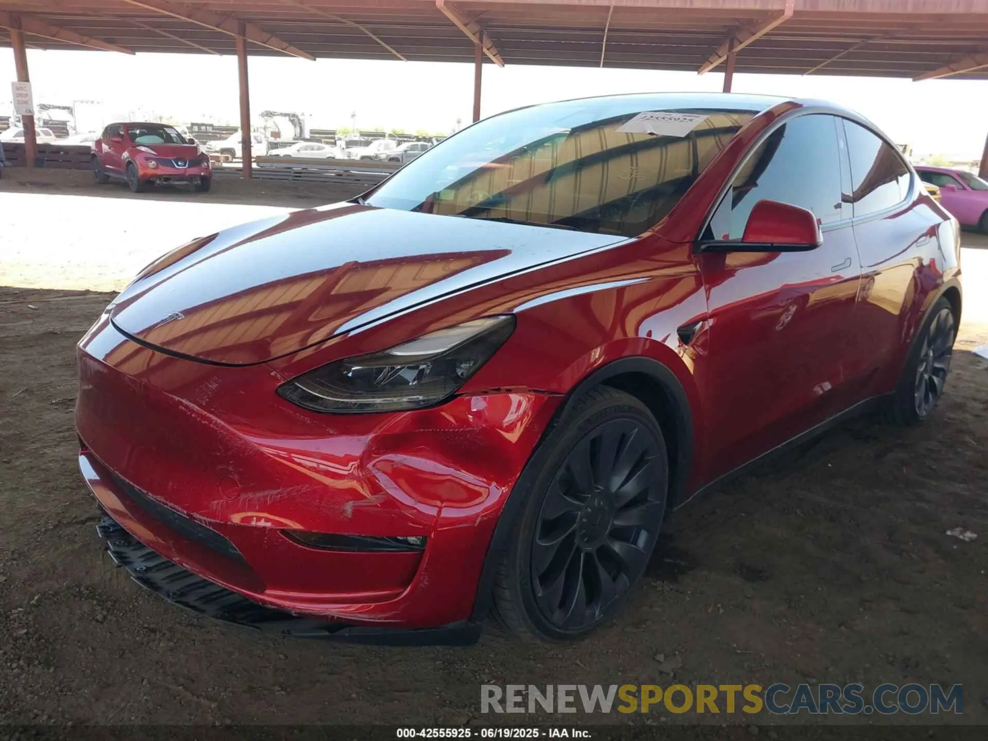 2 Photograph of a damaged car 7SAYGDEF0RF048313 TESLA MODEL Y 2024