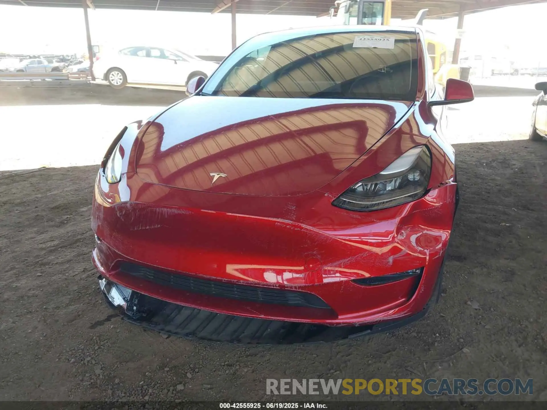 6 Photograph of a damaged car 7SAYGDEF0RF048313 TESLA MODEL Y 2024