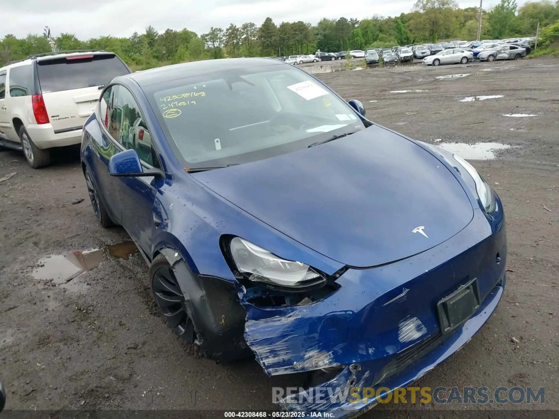 13 Photograph of a damaged car 7SAYGDEF1RA265382 TESLA MODEL Y 2024