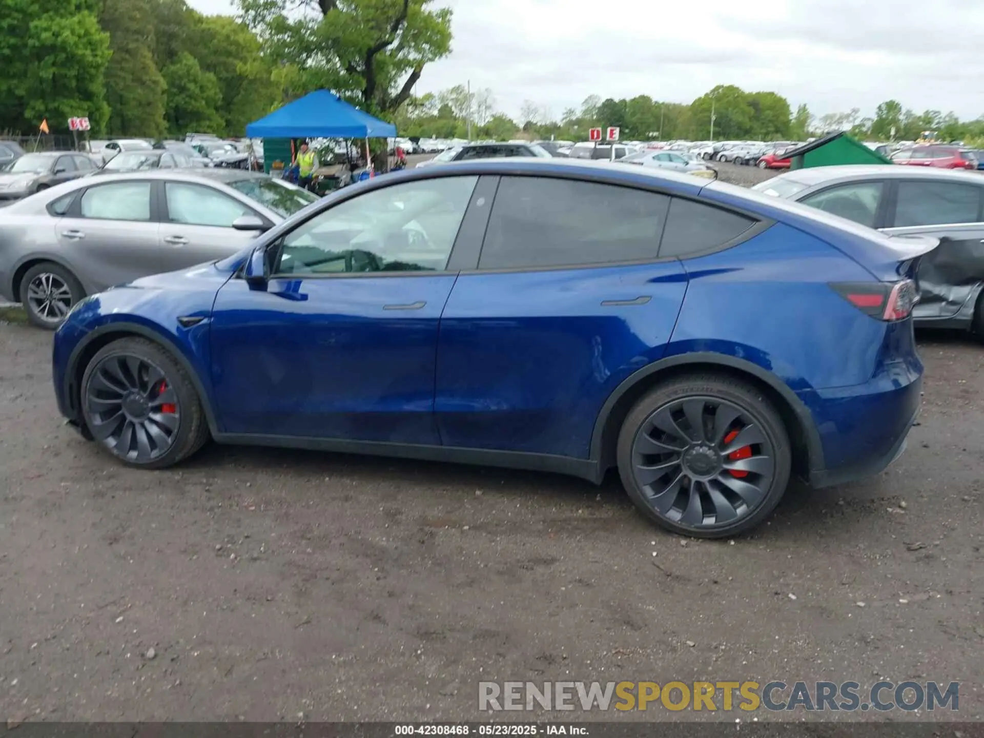 14 Photograph of a damaged car 7SAYGDEF1RA265382 TESLA MODEL Y 2024