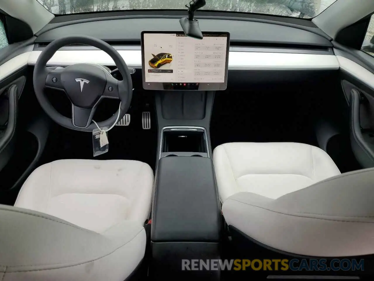 8 Photograph of a damaged car 7SAYGDEF1RF028278 TESLA MODEL Y 2024