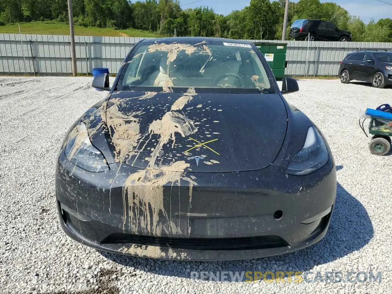 5 Photograph of a damaged car 7SAYGDEF1RF038664 TESLA MODEL Y 2024