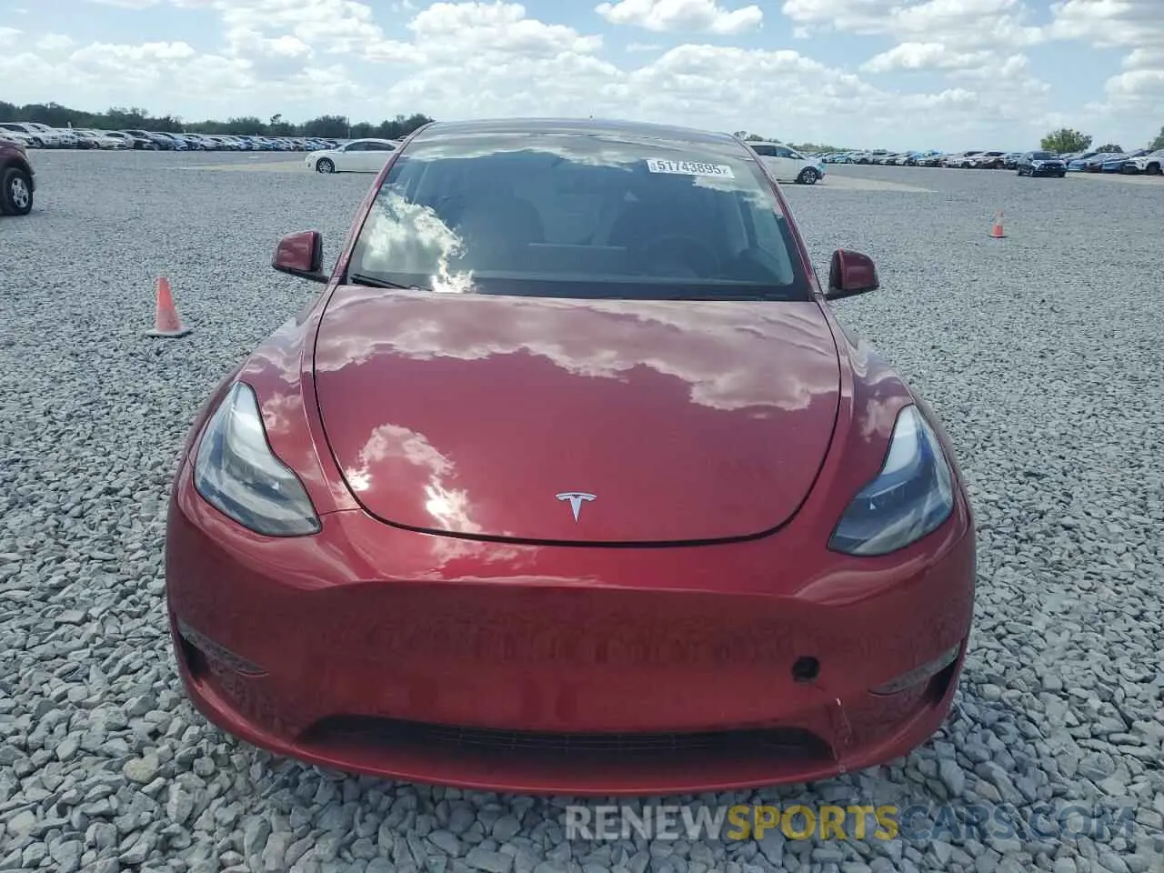 5 Photograph of a damaged car 7SAYGDEF1RF052175 TESLA MODEL Y 2024