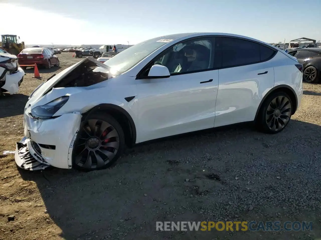 1 Photograph of a damaged car 7SAYGDEF1RF053746 TESLA MODEL Y 2024
