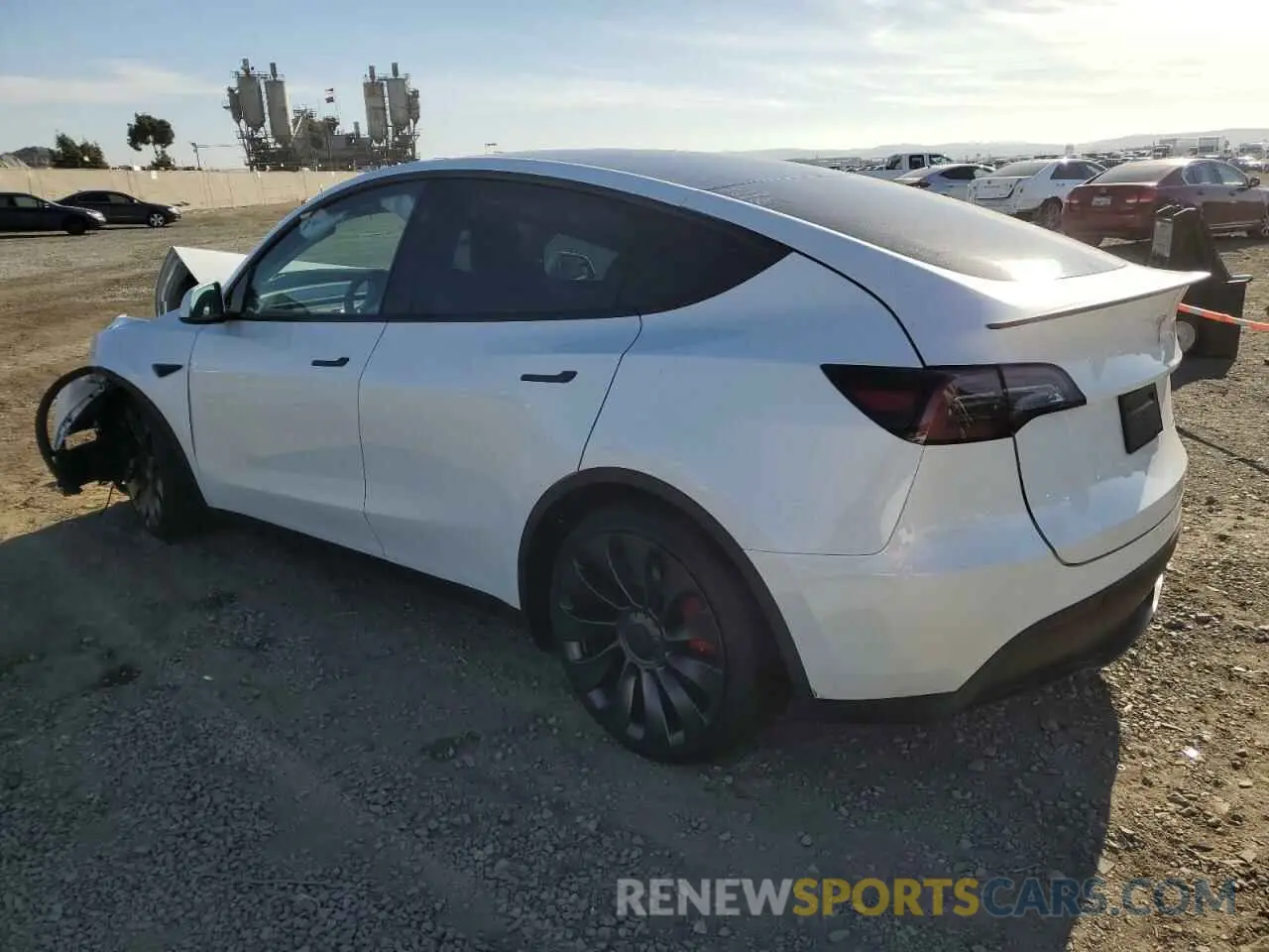 2 Photograph of a damaged car 7SAYGDEF1RF053746 TESLA MODEL Y 2024