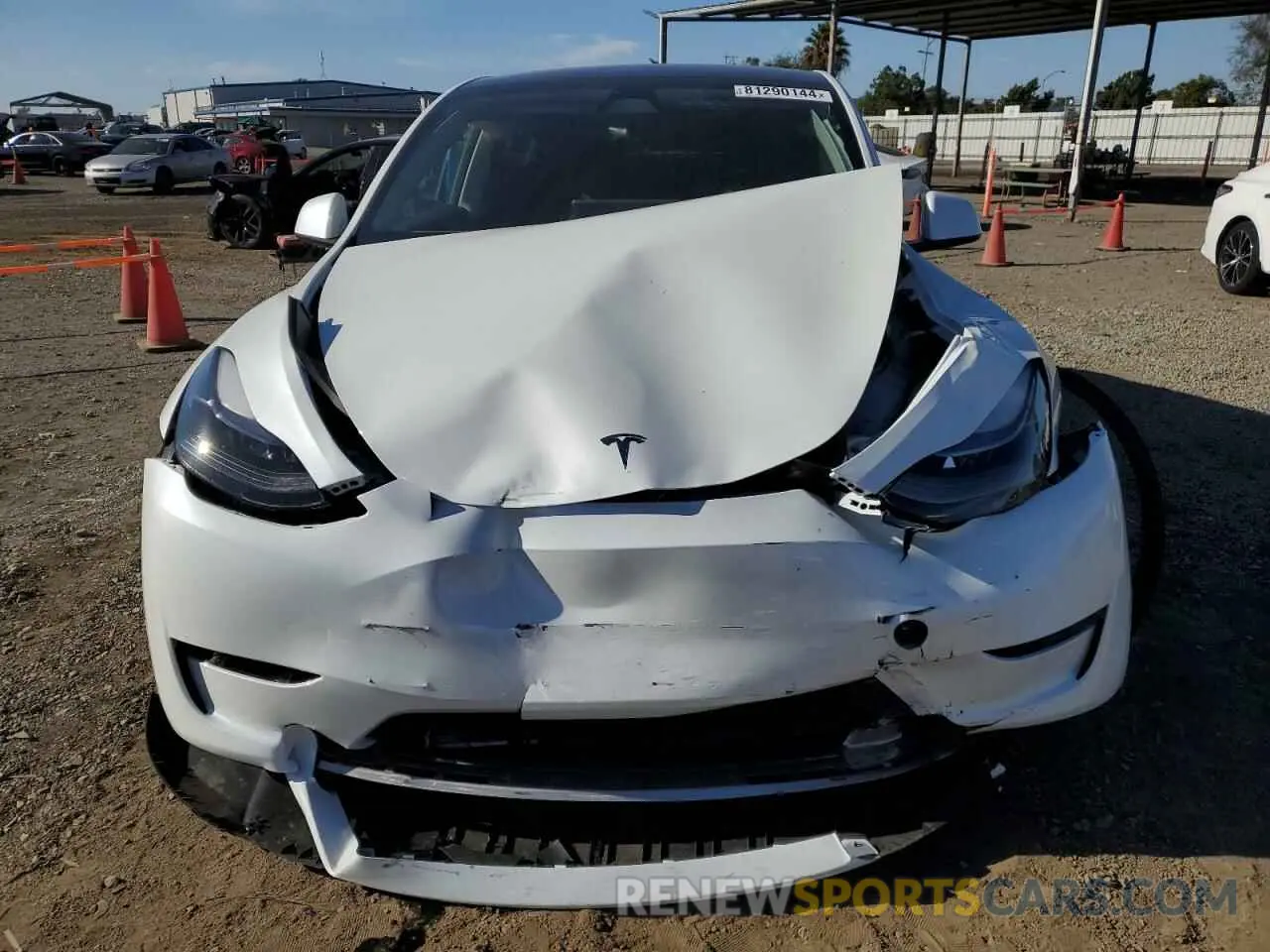 5 Photograph of a damaged car 7SAYGDEF1RF053746 TESLA MODEL Y 2024