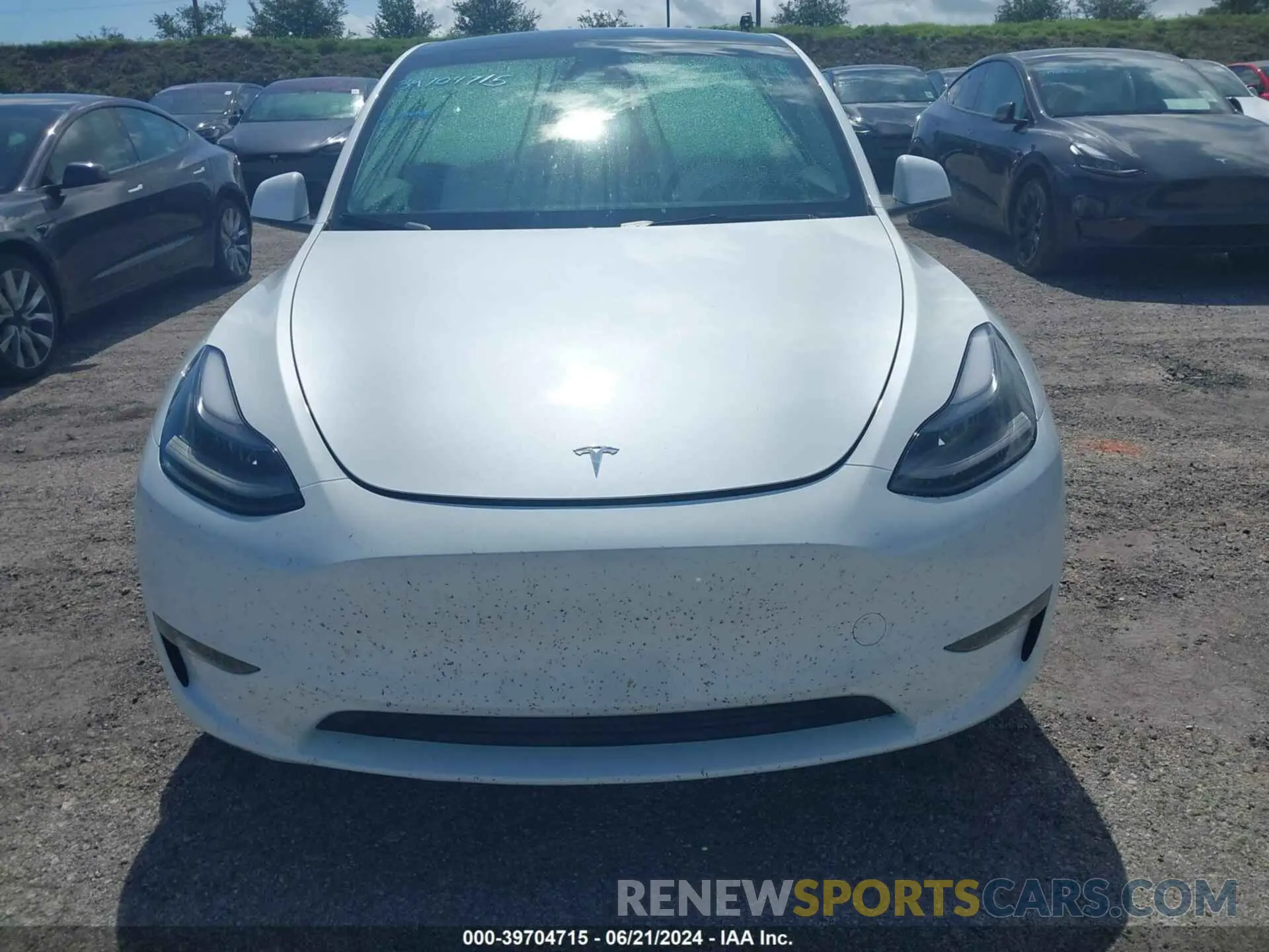 6 Photograph of a damaged car 7SAYGDEF2RA268971 TESLA MODEL Y 2024