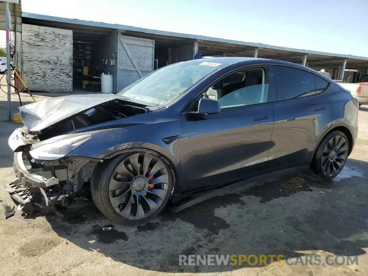 1 Photograph of a damaged car 7SAYGDEF2RF082060 TESLA MODEL Y 2024