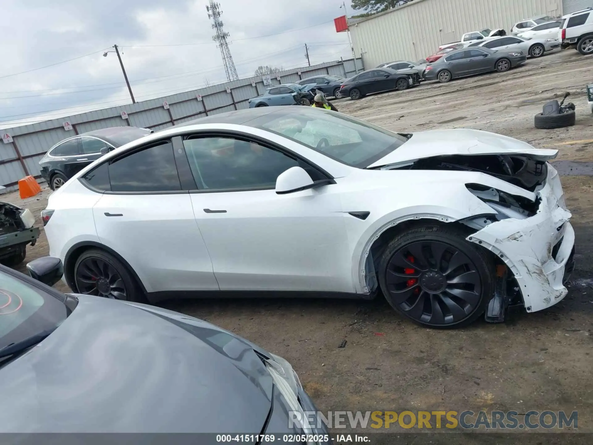 12 Photograph of a damaged car 7SAYGDEF4RA278532 TESLA MODEL Y 2024