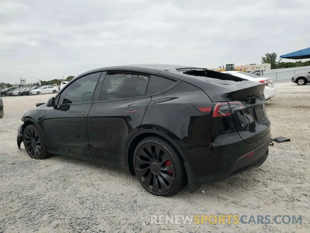 2 Photograph of a damaged car 7SAYGDEF4RA310704 TESLA MODEL Y 2024