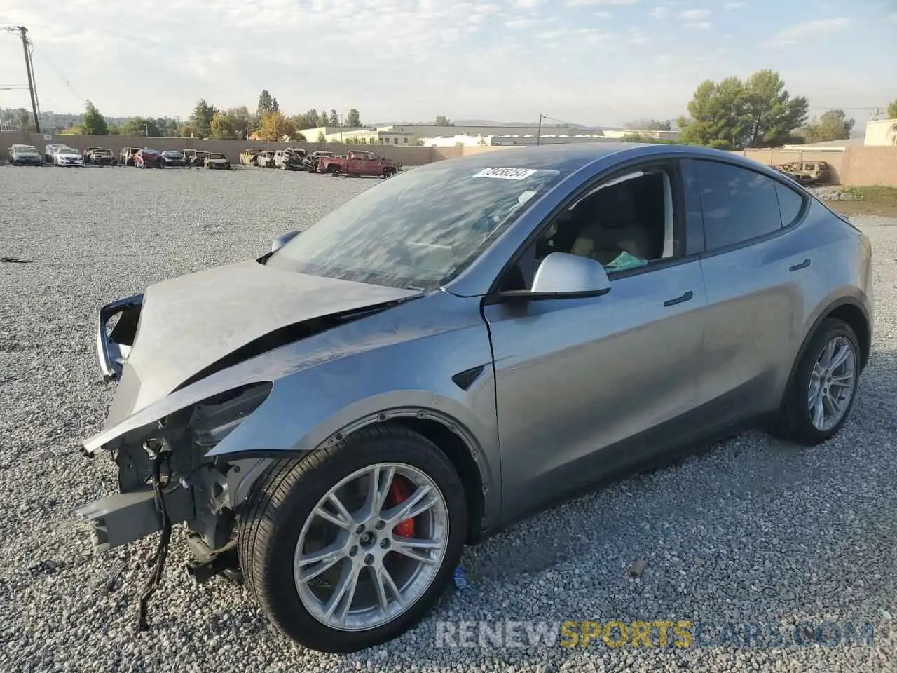 1 Photograph of a damaged car 7SAYGDEF5RA289071 TESLA MODEL Y 2024