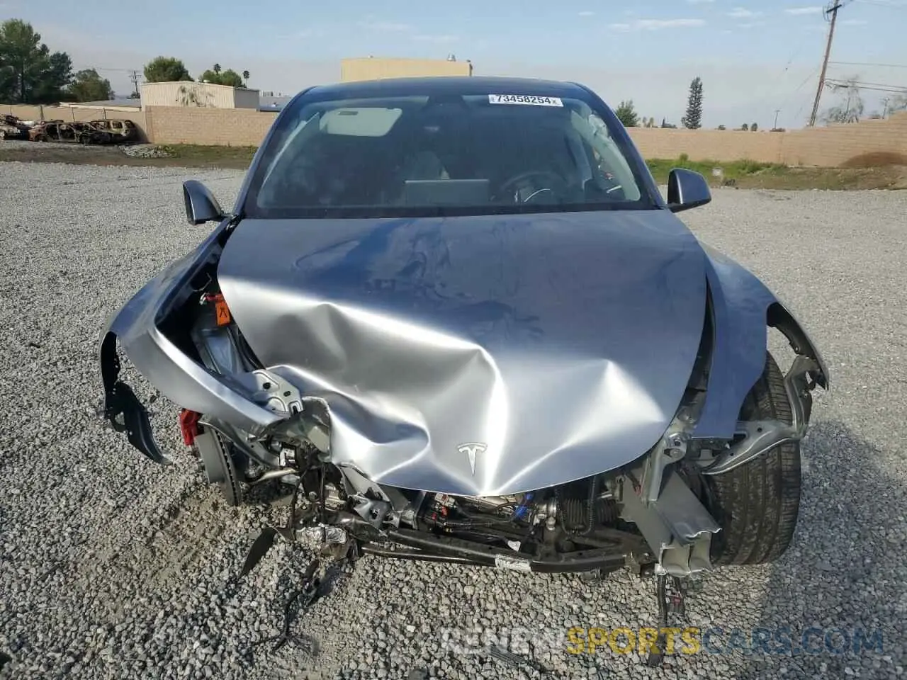 5 Photograph of a damaged car 7SAYGDEF5RA289071 TESLA MODEL Y 2024