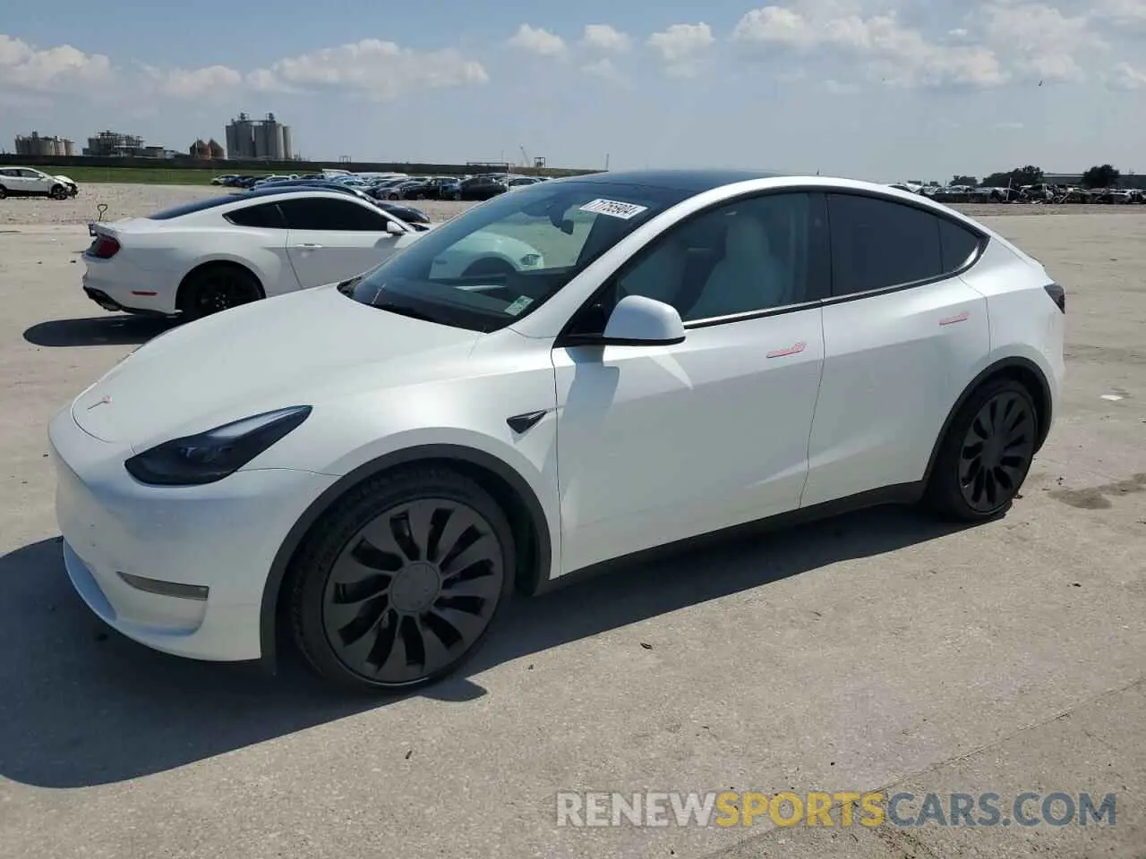 1 Photograph of a damaged car 7SAYGDEF5RF046511 TESLA MODEL Y 2024