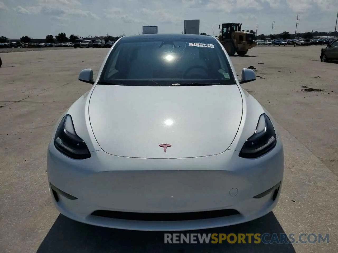 5 Photograph of a damaged car 7SAYGDEF5RF046511 TESLA MODEL Y 2024