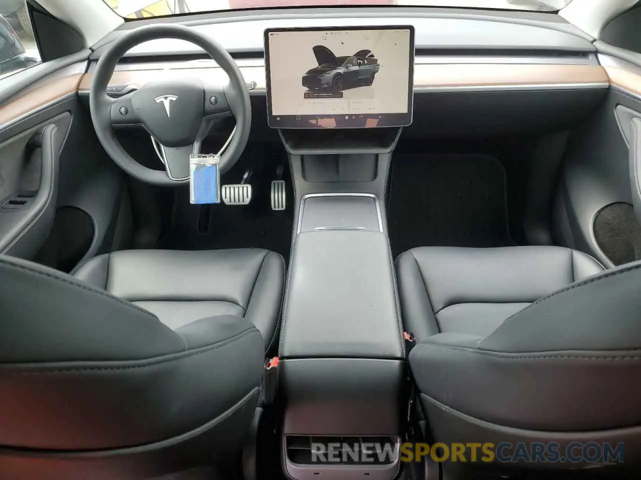 8 Photograph of a damaged car 7SAYGDEF5RF125127 TESLA MODEL Y 2024