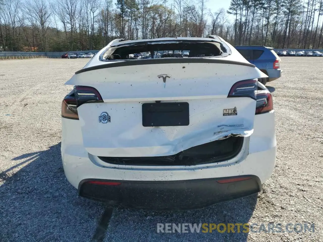 6 Photograph of a damaged car 7SAYGDEF5RF183755 TESLA MODEL Y 2024
