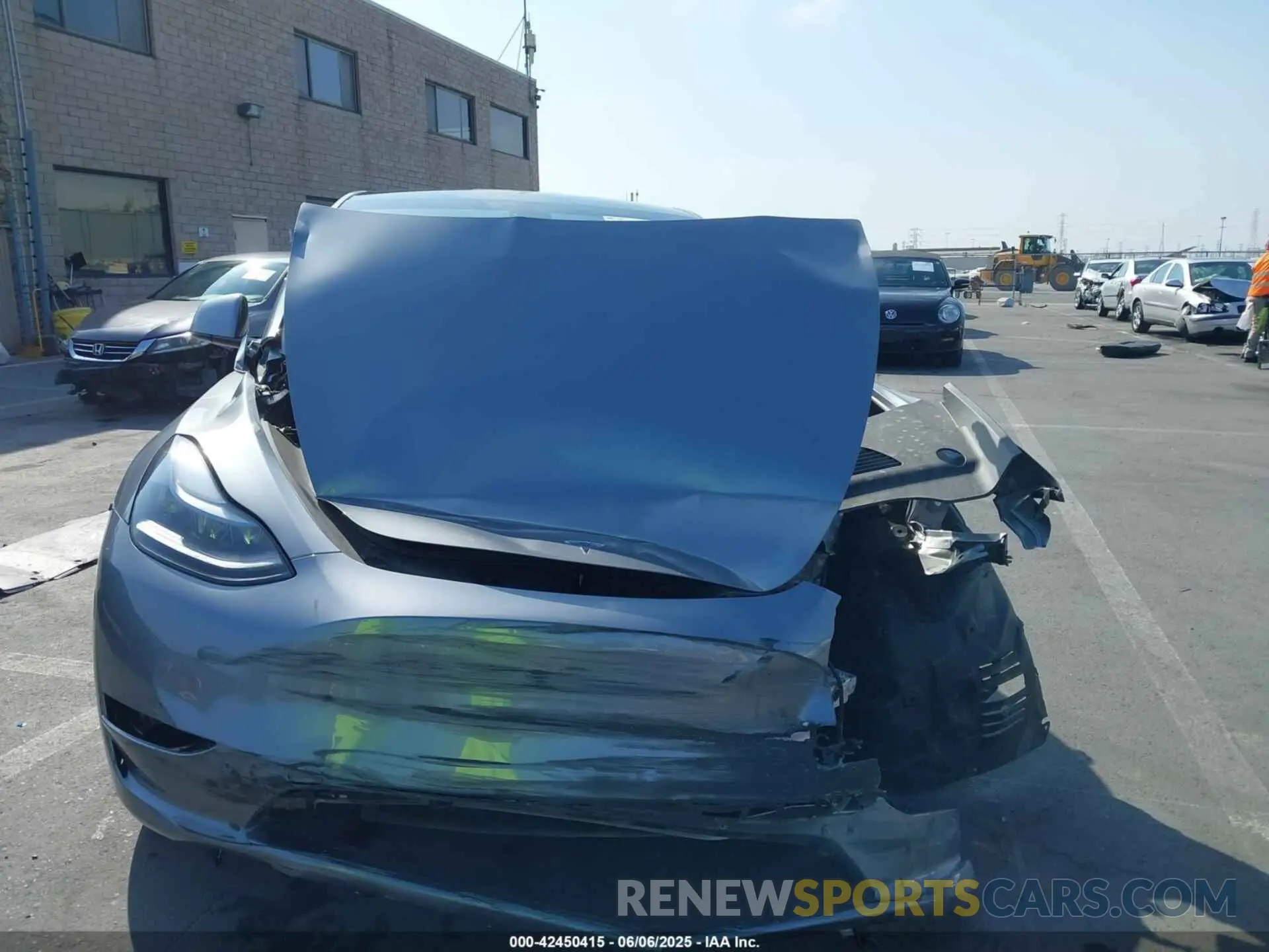 12 Photograph of a damaged car 7SAYGDEF6RF121667 TESLA MODEL Y 2024