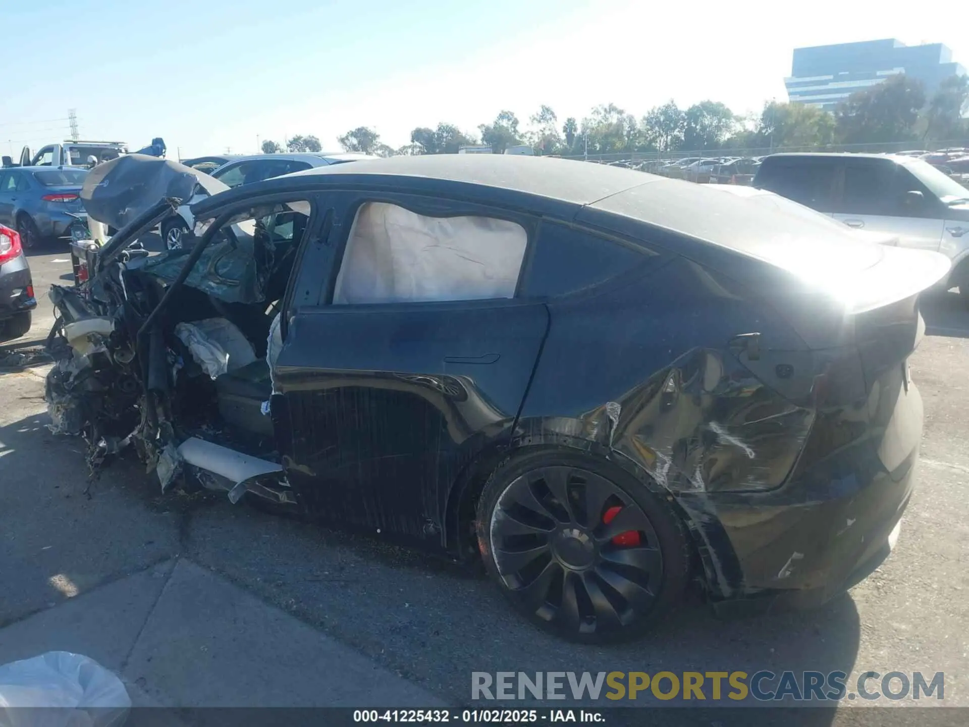 13 Photograph of a damaged car 7SAYGDEF7RF021464 TESLA MODEL Y 2024