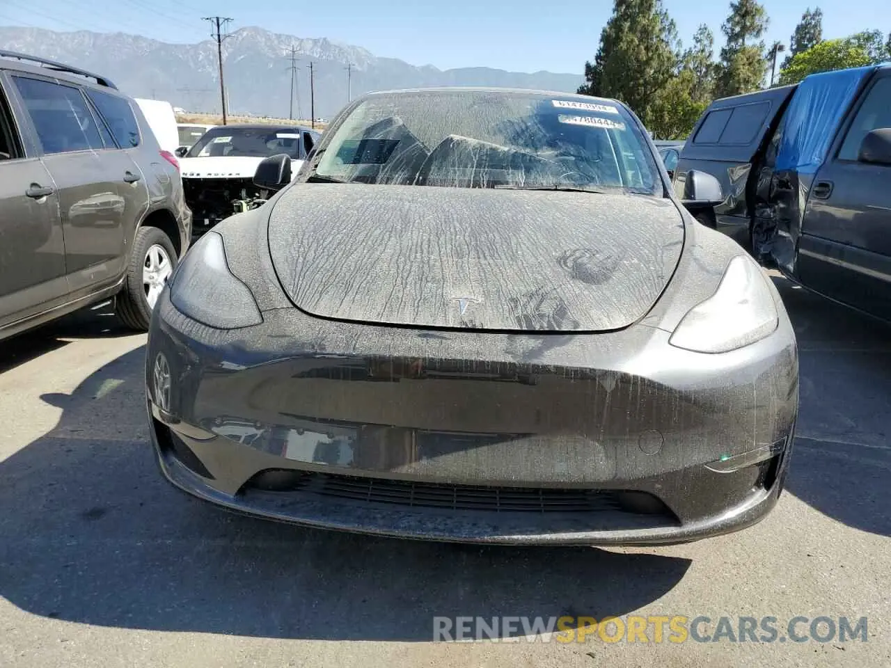 5 Photograph of a damaged car 7SAYGDEF7RF023036 TESLA MODEL Y 2024