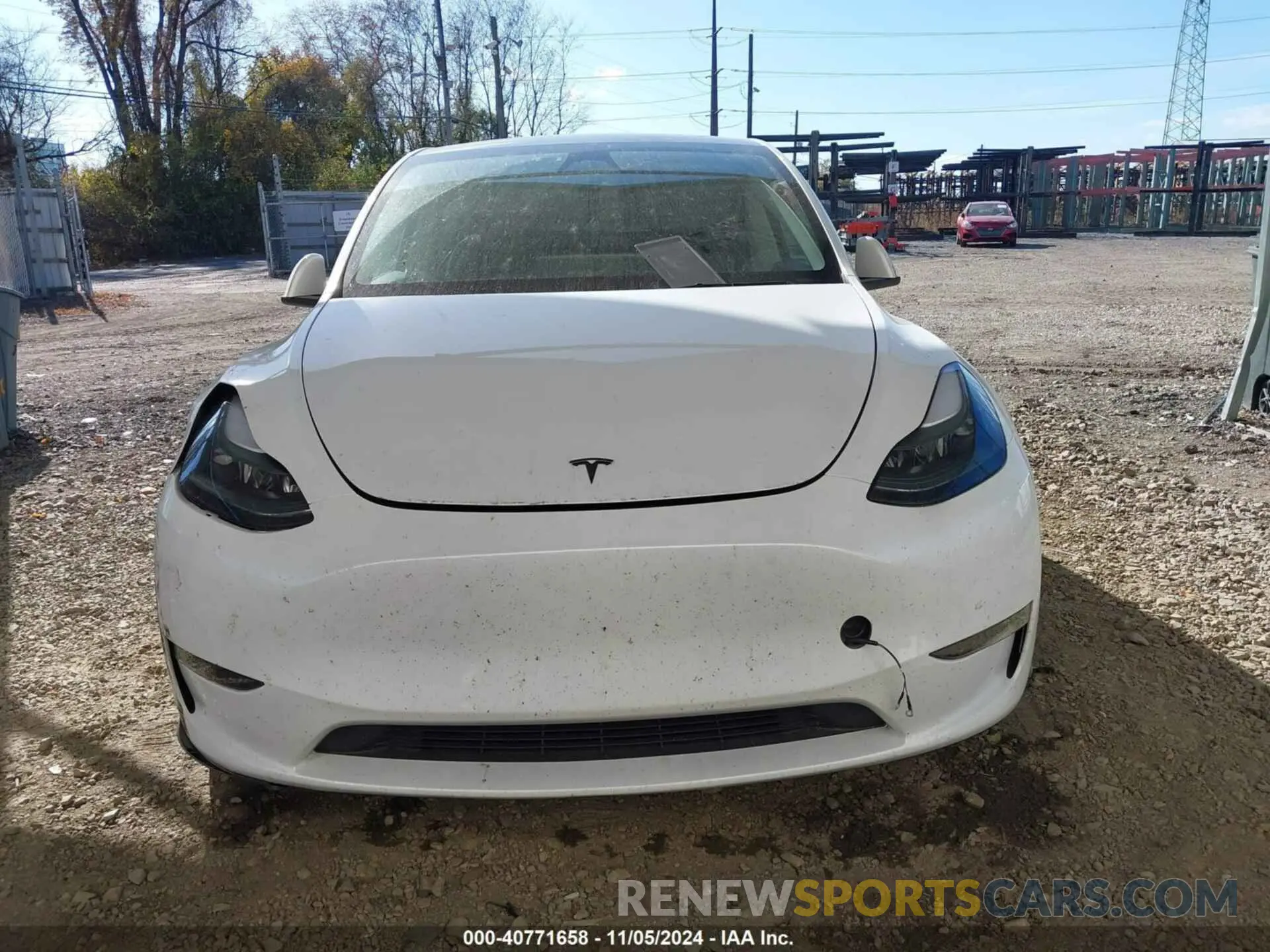 12 Photograph of a damaged car 7SAYGDEF7RF036501 TESLA MODEL Y 2024