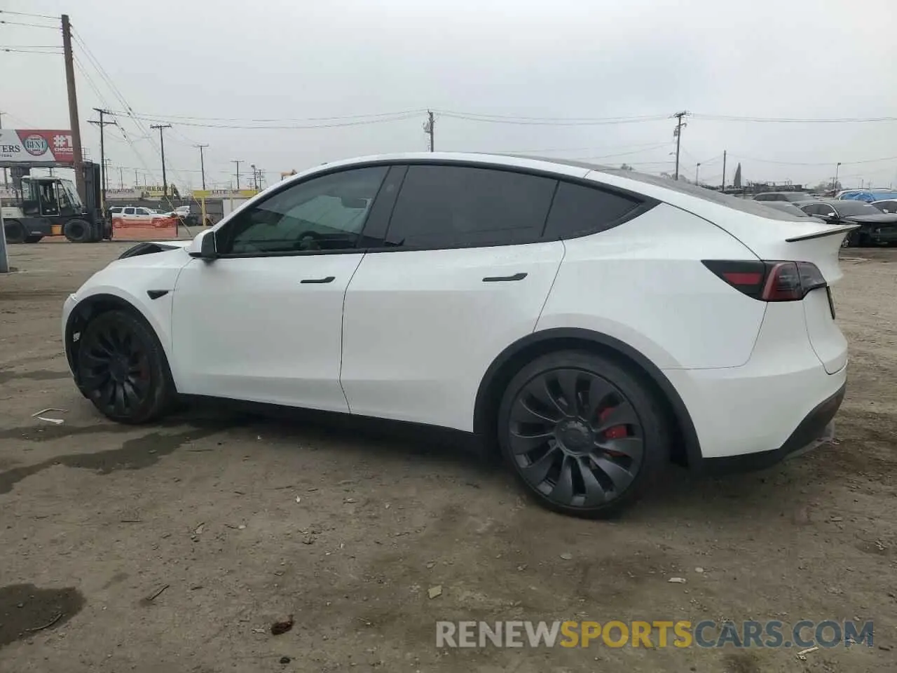 2 Photograph of a damaged car 7SAYGDEF8RF113876 TESLA MODEL Y 2024
