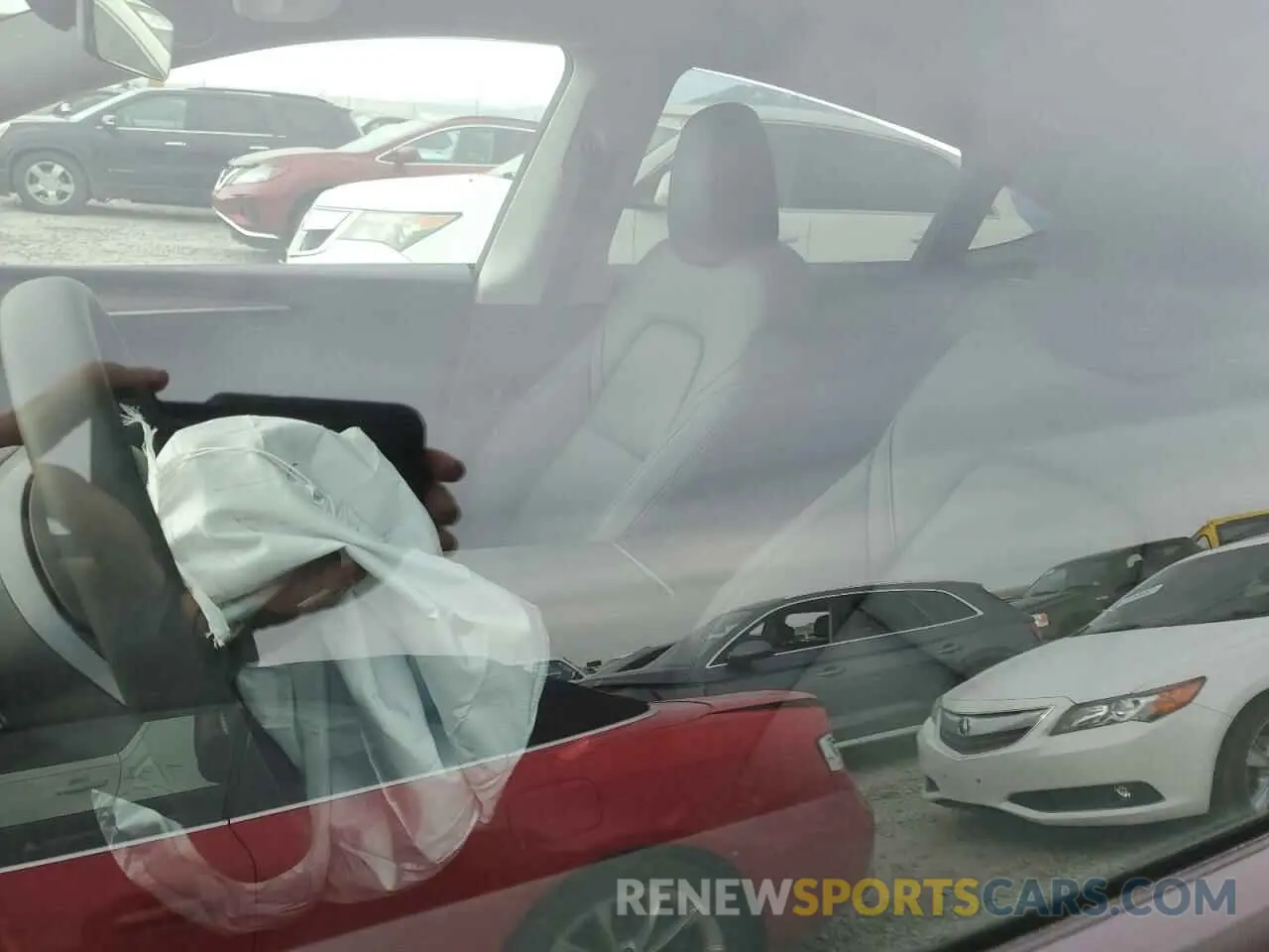 7 Photograph of a damaged car 7SAYGDEFXRF022186 TESLA MODEL Y 2024