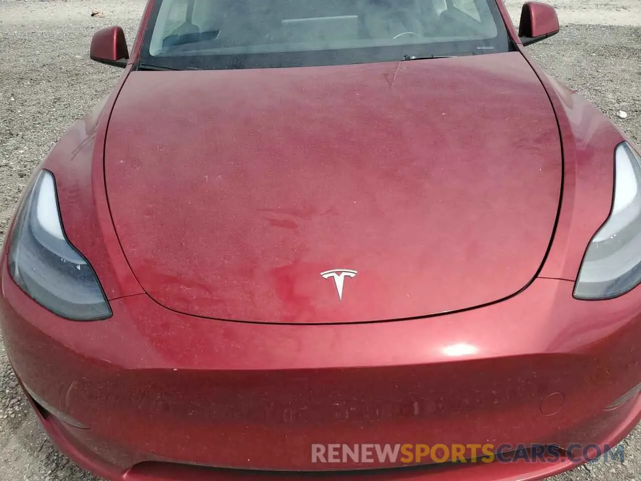 12 Photograph of a damaged car 7SAYGDEFXRF152002 TESLA MODEL Y 2024