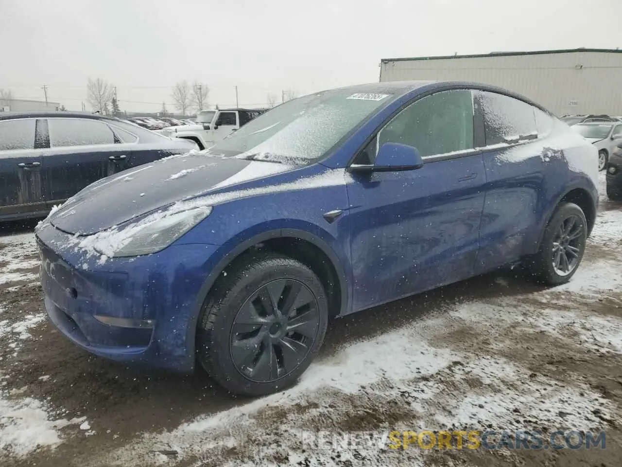 1 Photograph of a damaged car LRWYGDEE3RC661444 TESLA MODEL Y 2024